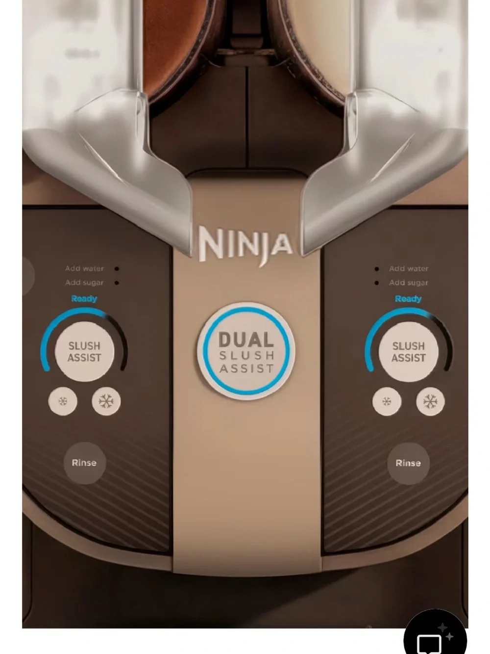 Ninja™ SLUSHi™ Twist Slushie Machine in green, 10+ Servings